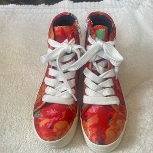 Rocket Dog Colorful High-Top Platform Sneakers with White Laces